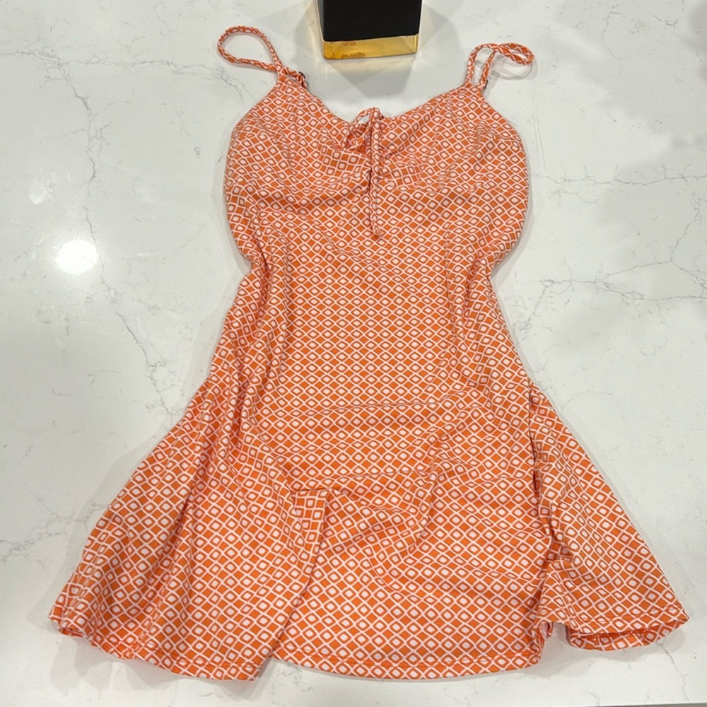 vacation dress worn once. very cute, too small now.